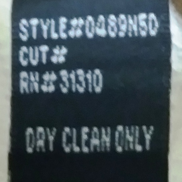 AB Studio Bell Sleeves, White Dress Coat - Picture 8 of 8